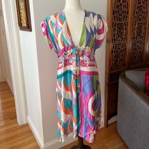 Alice + Trixie Colorful Patrern Dress Size S Like New